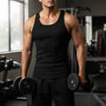 Men's Sleeveless Tee - Comfortable Cotton Blend Tank