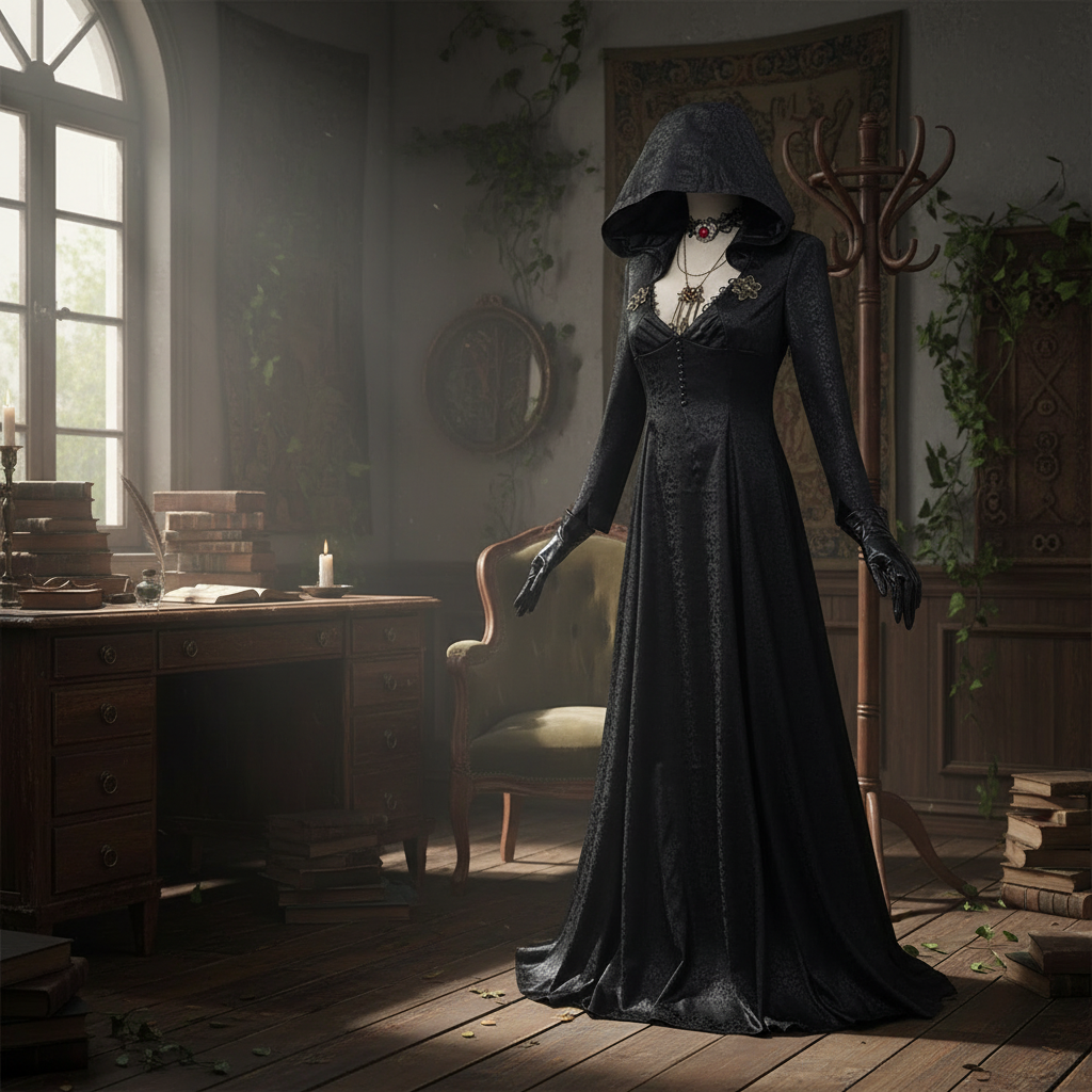 Vampire Lady Evil Village Cosplay Costume
