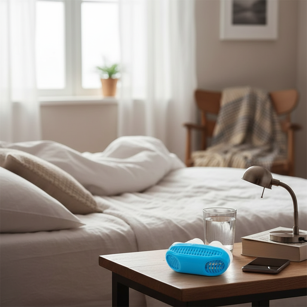 Anti-Snore Nasal Clip with Air Purifier