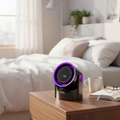 USB Desk Fan with Bladeless Design & LED Display