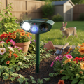 Solar Ultrasonic Dog Repeller for Outdoor Use