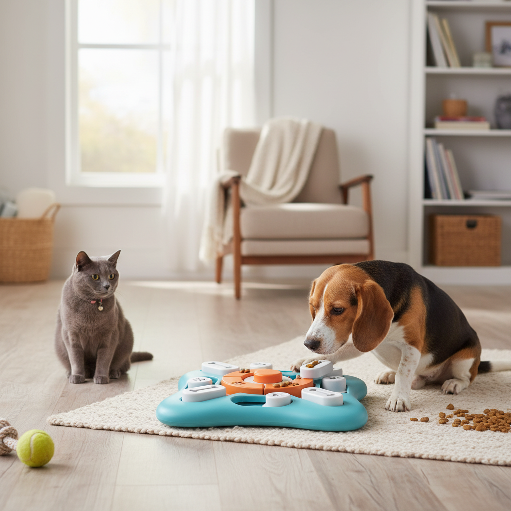 Interactive Dog Puzzle Toy for Mental Stimulation