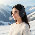 Plush Winter Ear Muffs with Earpiece