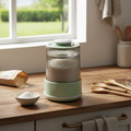 Electric Flour Mill Grinder - Two Tier Stainless Steel