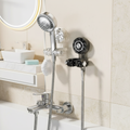 Adjustable Shower Head Holder with Suction Mount