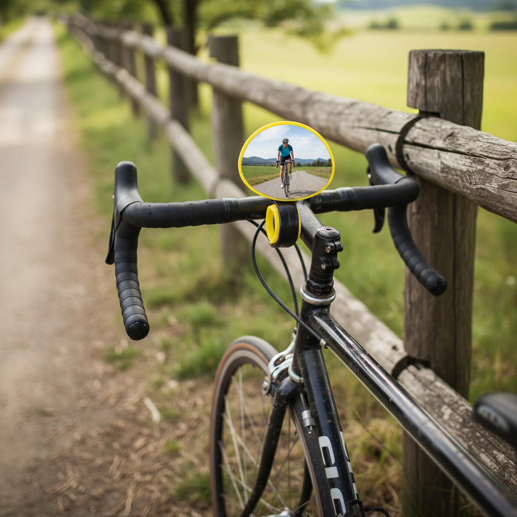 Bike Handlebar Mirror - 360° Adjustable Rearview