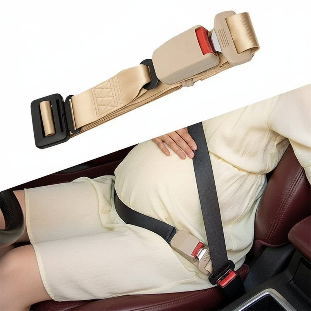 Pregnancy Seat Belt Extender for Safe Driving
