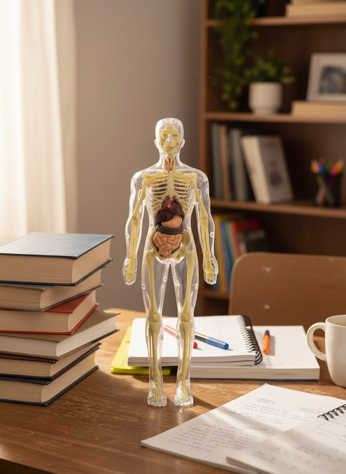 3D Human Body Torso Model for Kids | Anatomy Skeleton