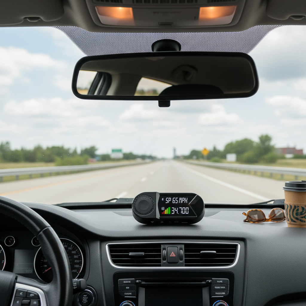 Solar Radar Detector with Collision Warning