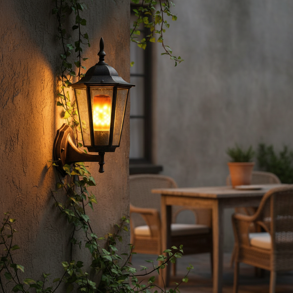 LED Flame Bulb - Realistic Flickering Light