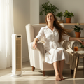Portable Rechargeable Tabletop Fan with Oscillation