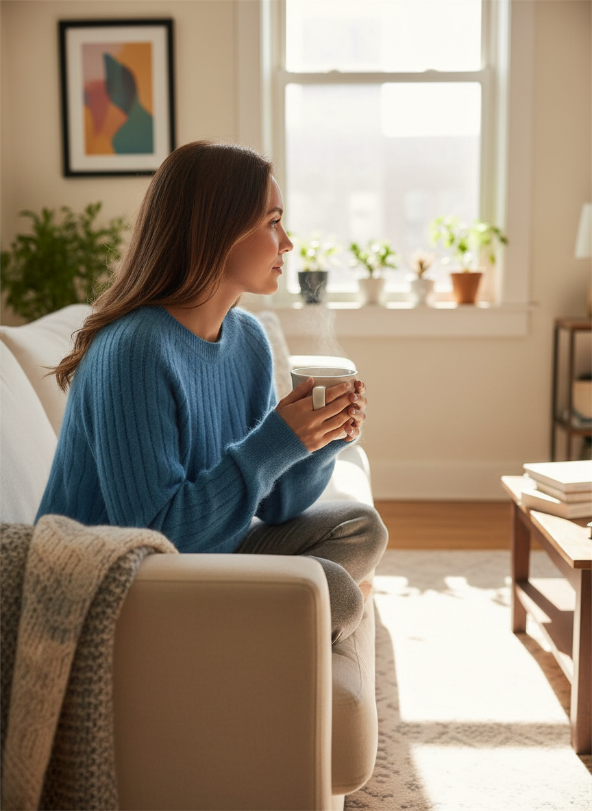 Women's Cashmere Knit Sweater | Soft & Warm