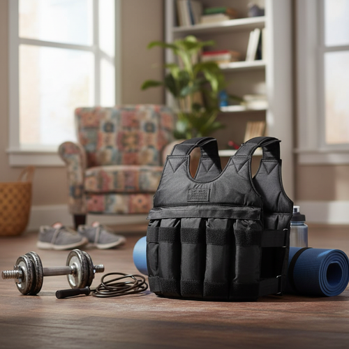 110 lb Adjustable Weighted Vest for Training