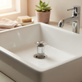 Bathroom Sink Drain Stopper with Odor & Pest Control