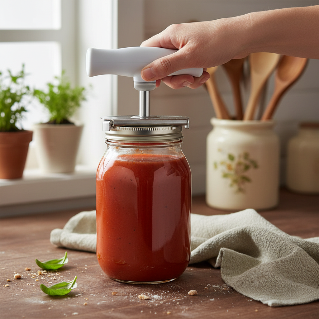 Ergonomic Jar Opener Tool for Easy Lid Opening