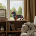 Colorful Dachshund Statue - Home Décor