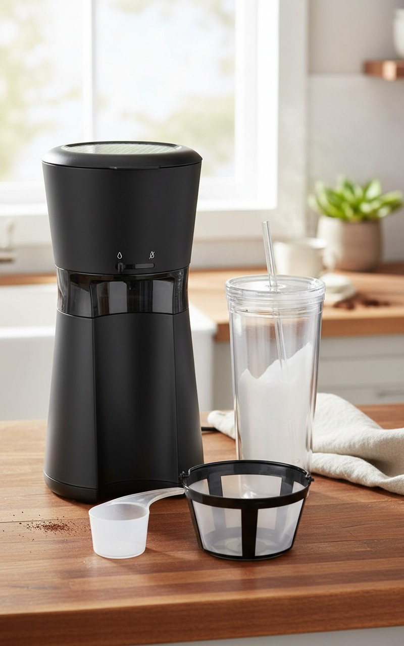 Iced Coffee Maker Machine - Quick Brew System