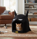 Bat Cave Pet Bed for Cats & Small Dogs