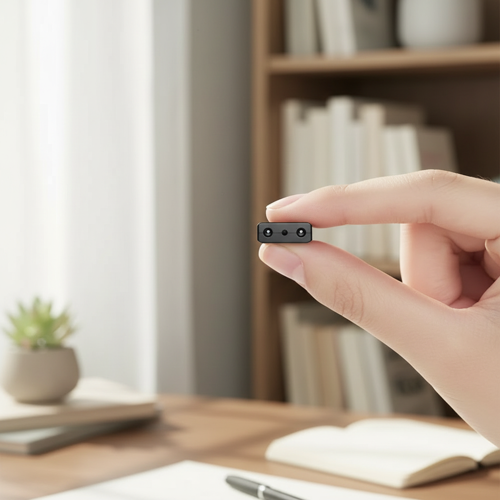 Micro WiFi HD Camera with Night Vision & Motion Detection