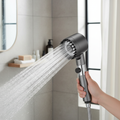 Filtered Shower Head with High Pressure & Massage Modes