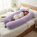 Full Body Support Pillow for Side Sleepers & Pregnancy