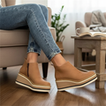 Women's Low Ankle Boots with Side Zip