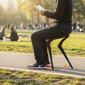 Wearable Exoskeleton Folding Chair - Portable Outdoor Seat