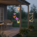 Solar Wind Chimes with LED Lights