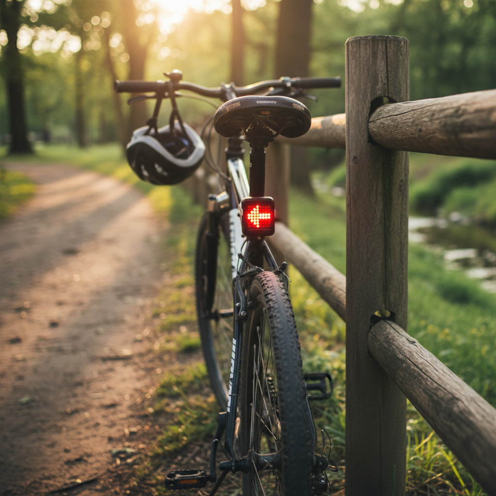 Smart LED Bike Tail Light with Turn Signals