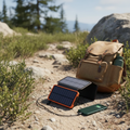 Solar Power Bank 25000mAh - Fast Charging Portable Battery