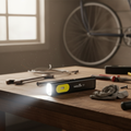 LED Keychain Flashlight with Magnetic Base