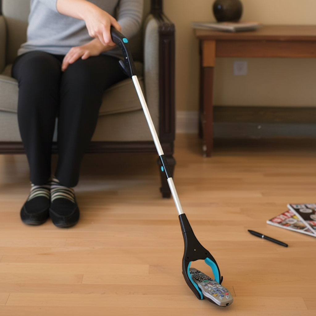 Heavy-Duty Grabber Stick Tool - Portable Reacher