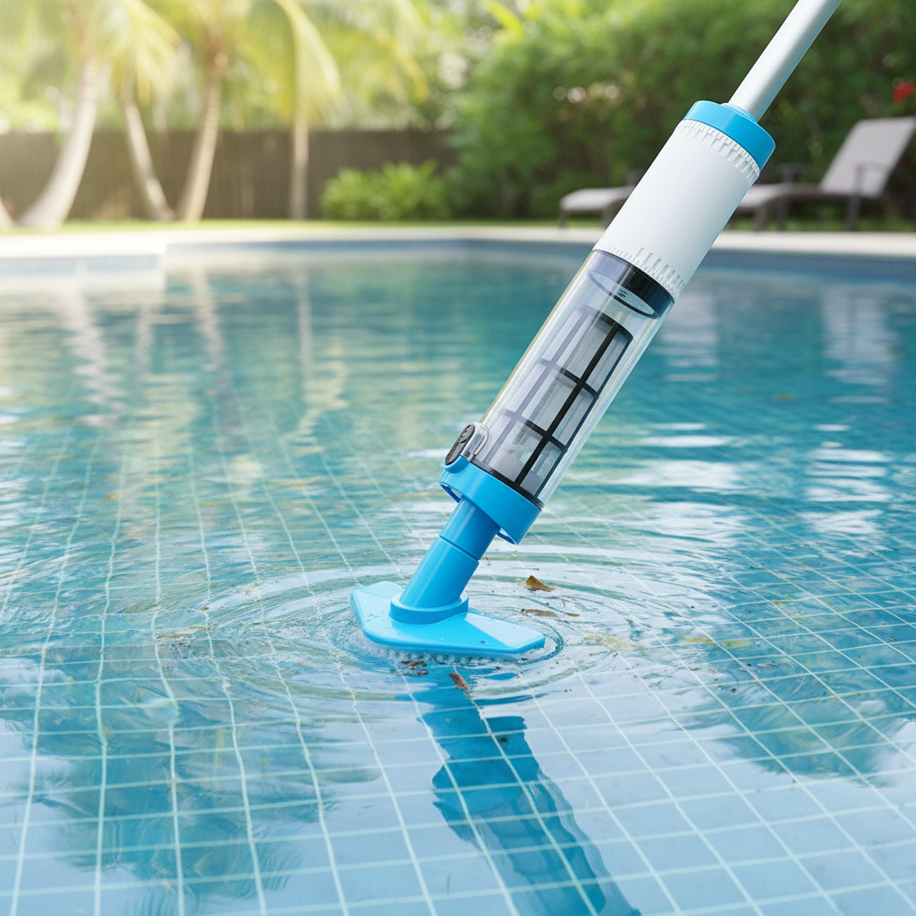 Cordless Pool Cleaner - Portable Debris Vacuum