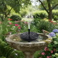 Solar Garden Fountain Pump - 4 Water Patterns