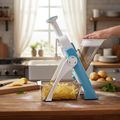 5-in-1 Vegetable Slicer with Collecting Tray