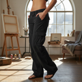 Women's Cargo Pants with Multiple Pockets