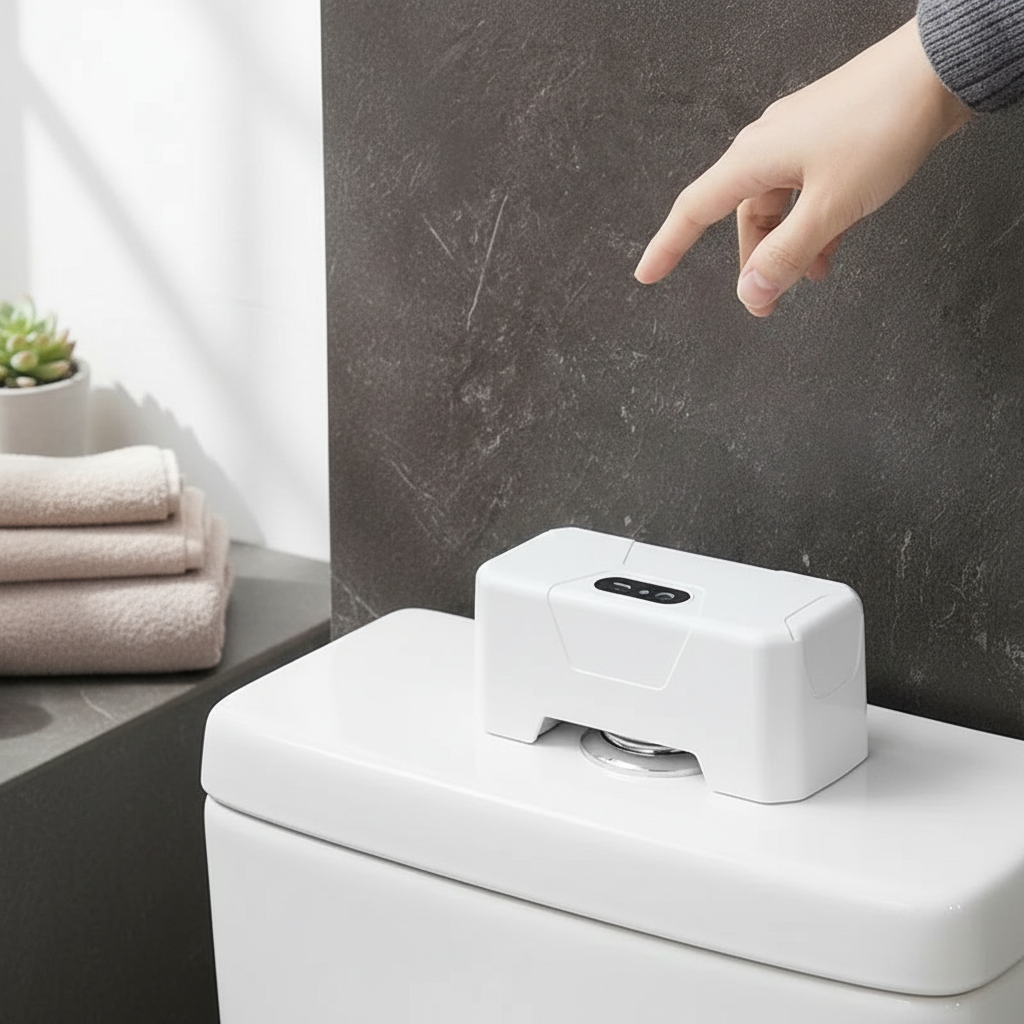 Touchless Infrared Sensor Toilet Flusher