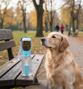 3-in-1 Dog Water Bottle with Food Container