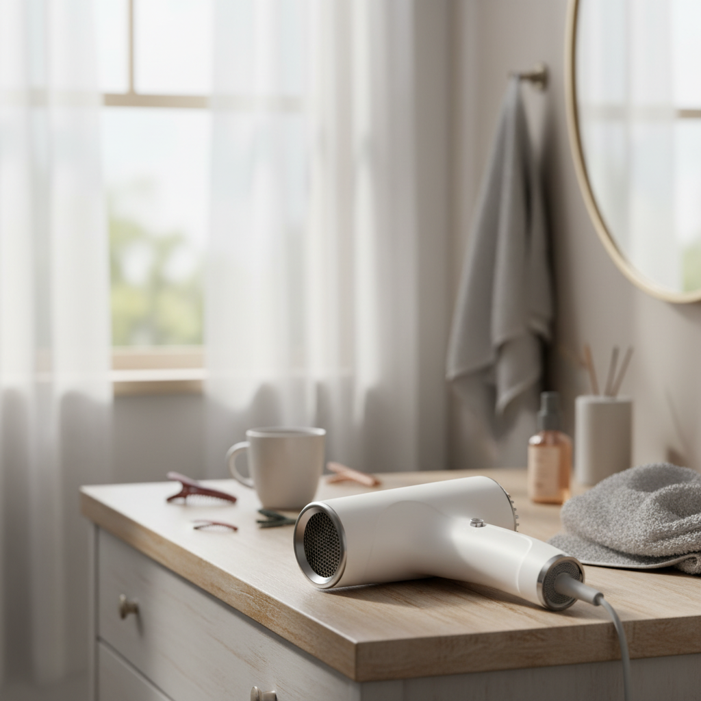 Cordless Hair Dryer with 30,000 RPM Fast Drying
