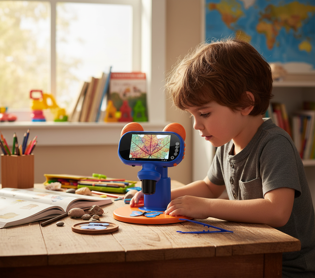 Handheld Digital Microscope with 1500x Magnification