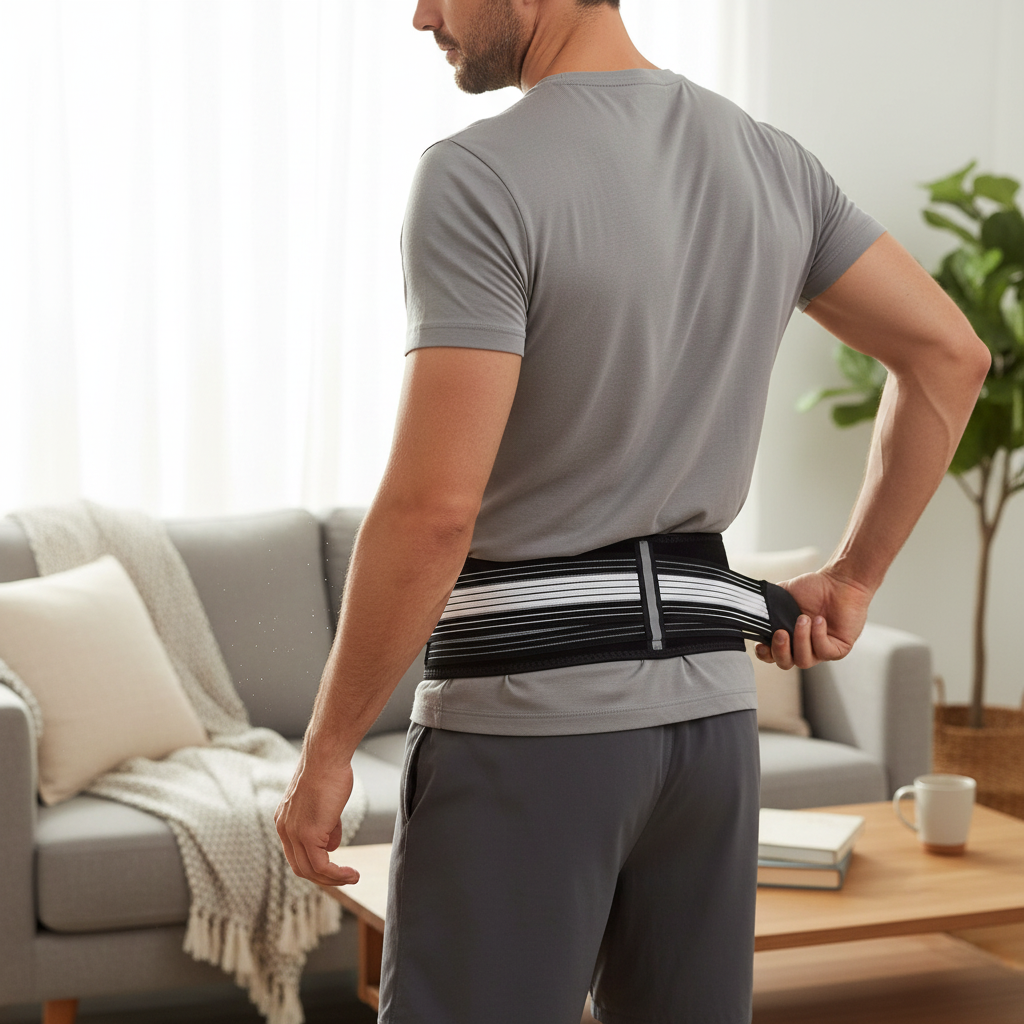 Lumbar Support Belt for Lower Back Pain Relief