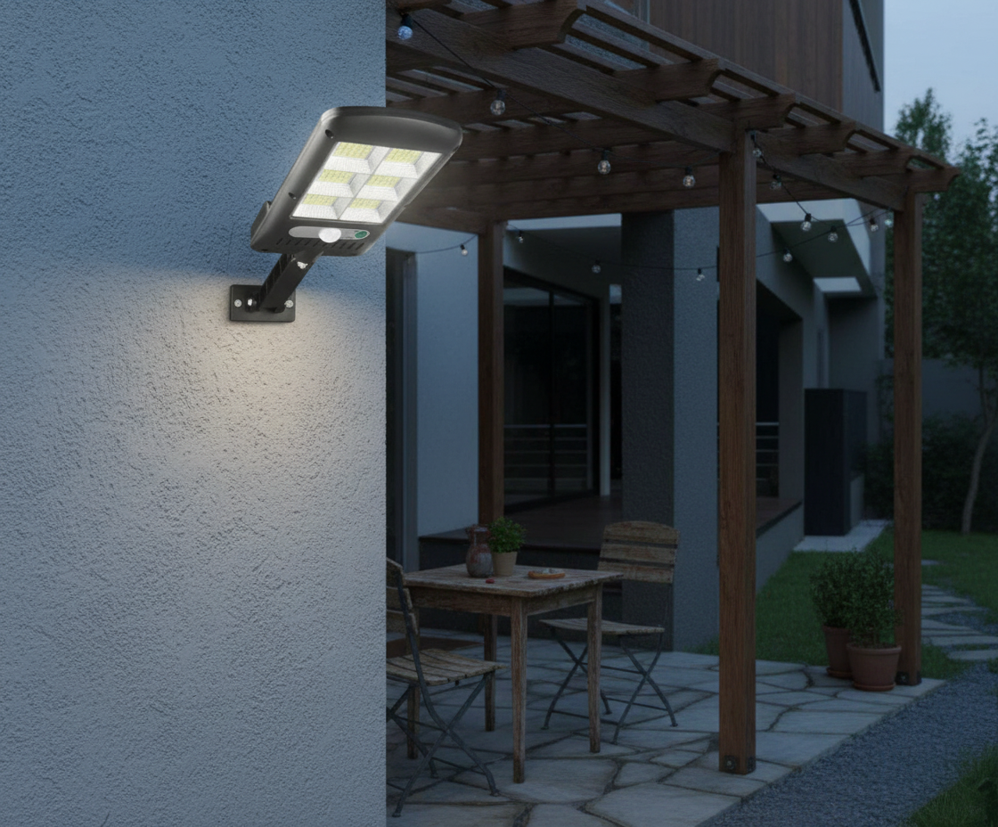 Solar LED Outdoor Light with Remote Control IP65