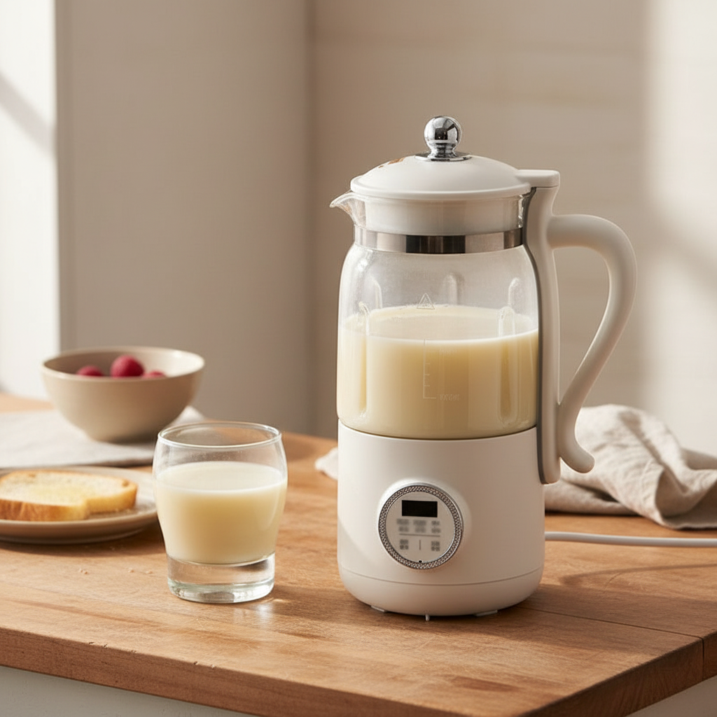 Soy Milk Maker with Heating & Grinding Function