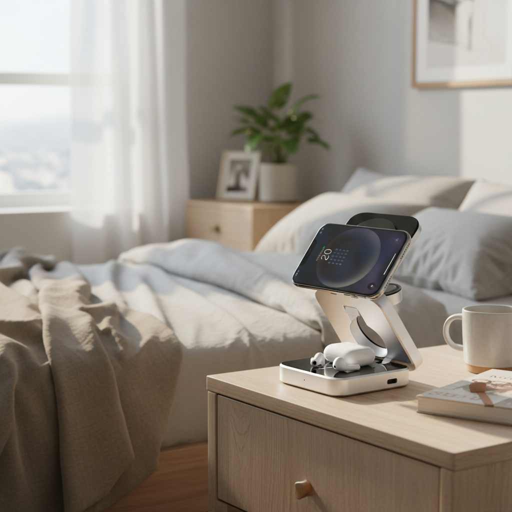 3-in-1 Wireless Charger with Fast Charging