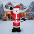 8ft Inflatable Climbing Santa Outdoor Christmas Decoration