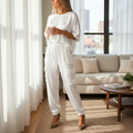 Women's Two-Piece Sweater and Pants Set