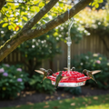 Ant-Proof Hummingbird Feeder with 30 Ports