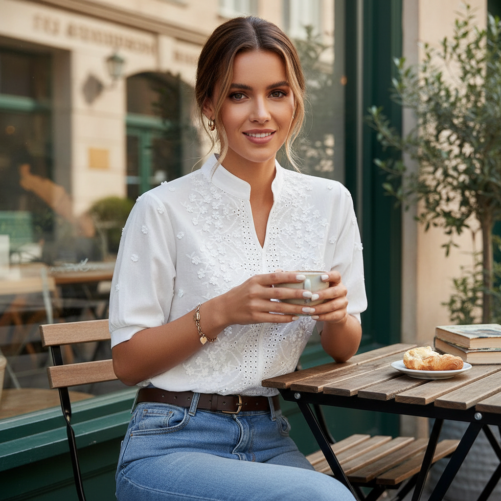 Women's Fashionable Blouse - Stylish & Versatile