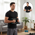 Chest Expander Arm Trainer with 4 Spring Resistance Levels