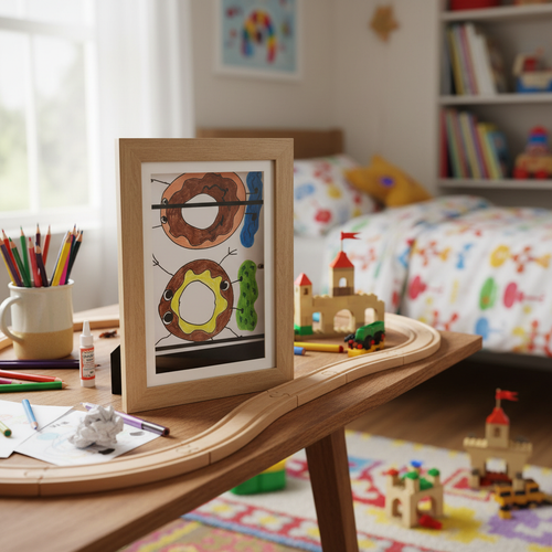 Art Display Frame – Holds Up to 150 Drawings
